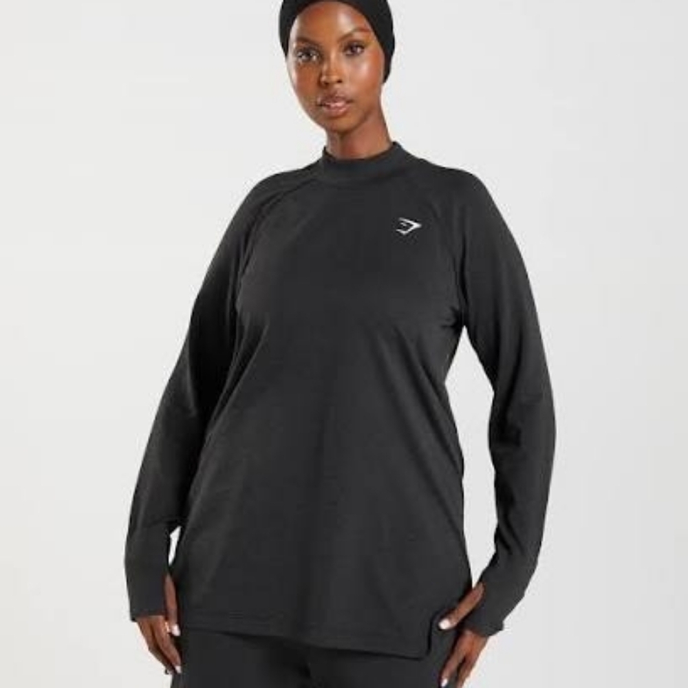 Gymshark Women's Dark Charcoal Tunic